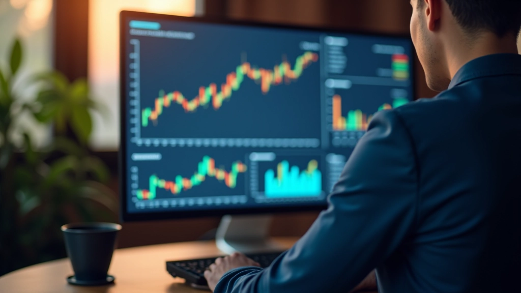 Dashboard mit Finanzdiagrammen und Anlageübersicht